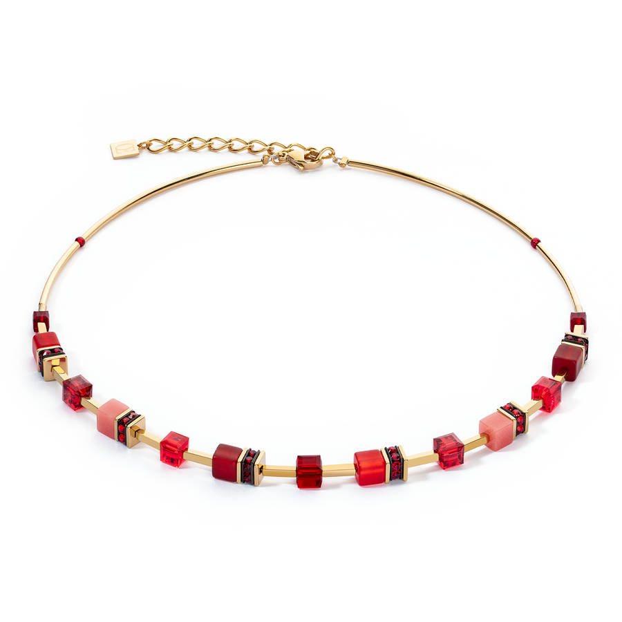 Collier GeoCUBE® Iconic Lite Rouge