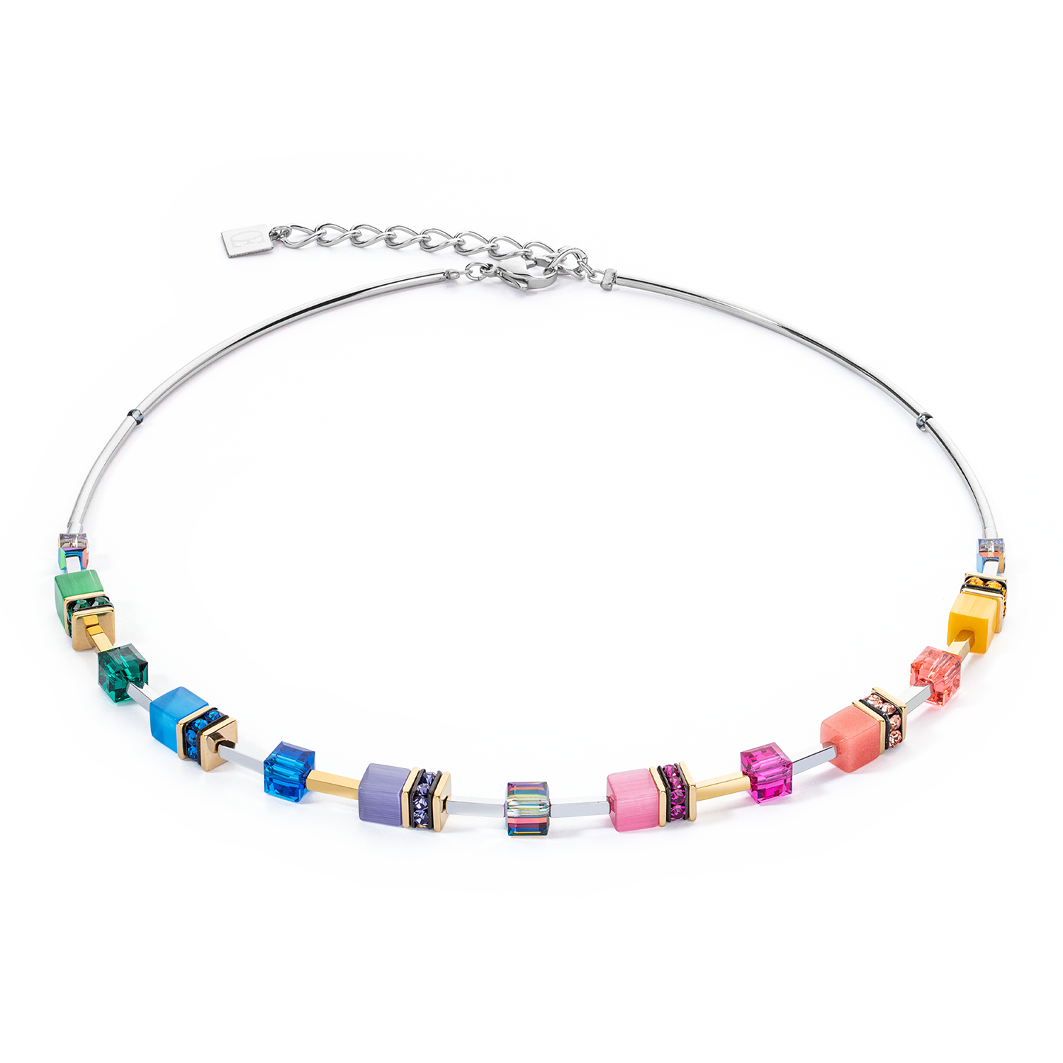 Collier GeoCUBE® Iconic Lite Rainbow