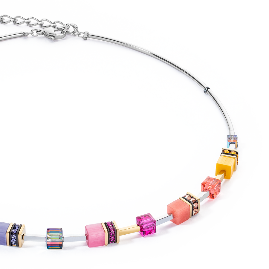 Collier GeoCUBE® Iconic Lite Rainbow