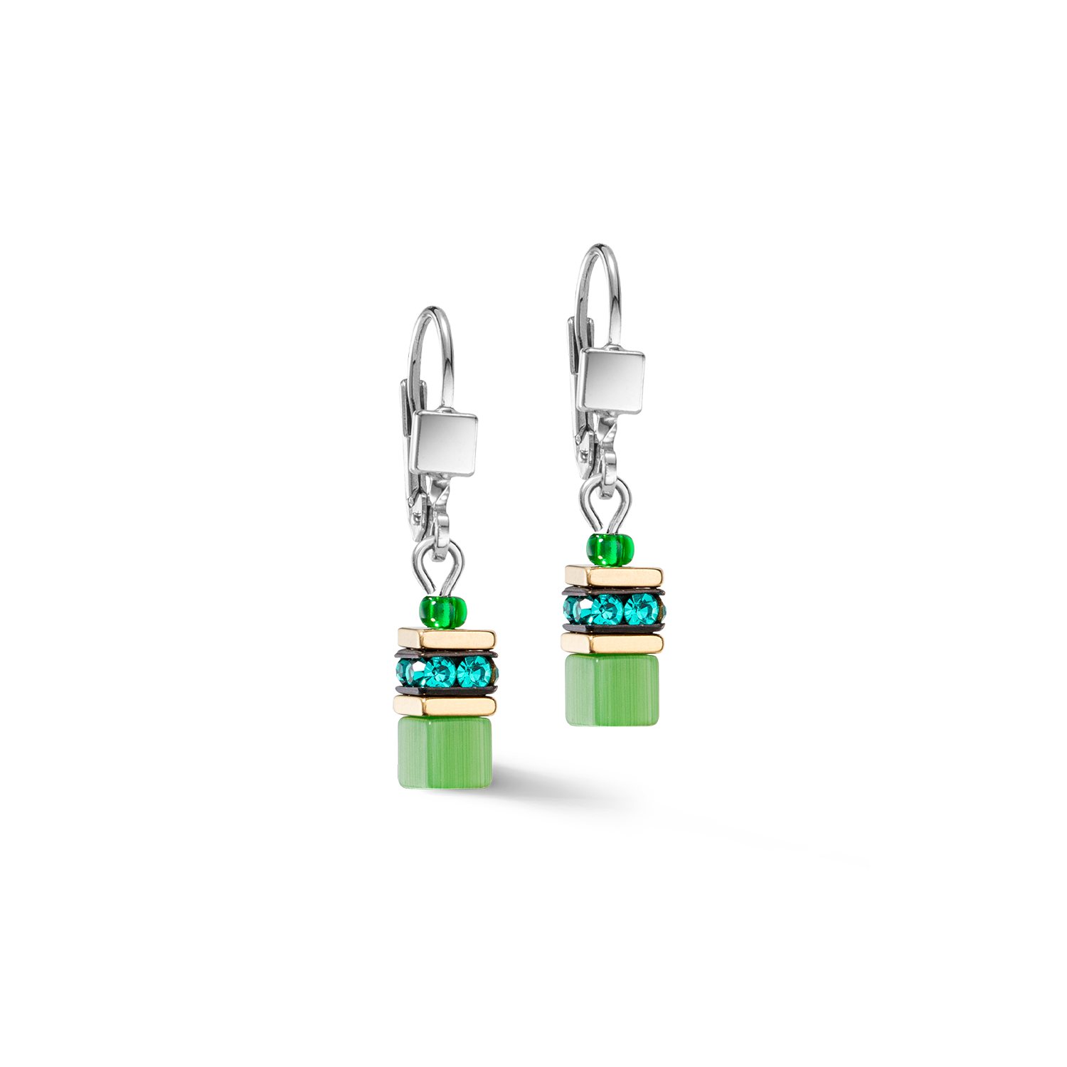 Boucles d'oreilles GeoCUBE® Iconic Lite Vert