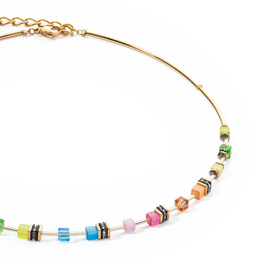 Collier GeoCUBE® Lite Mini Rainbow