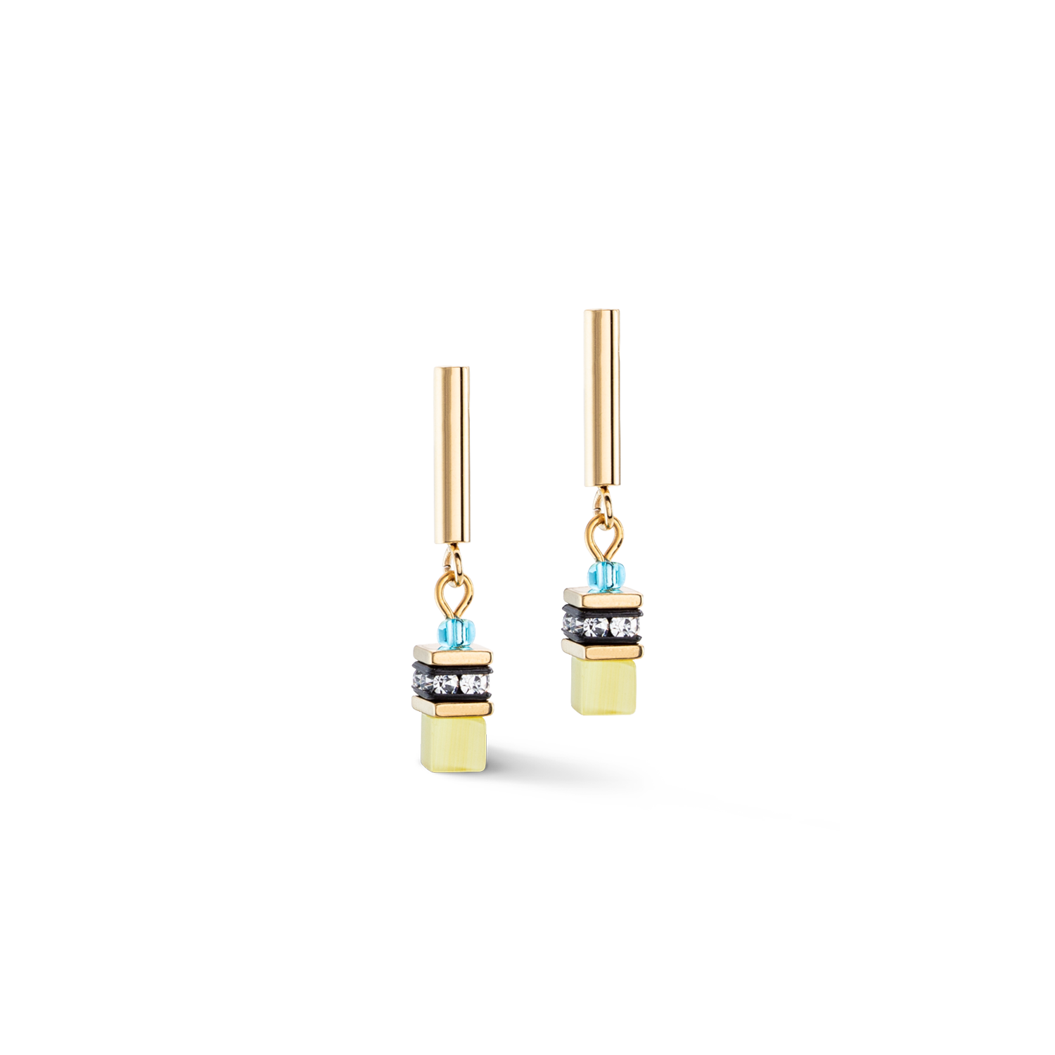 Boucles d'oreilles GeoCUBE® Lite Mini Rainbow