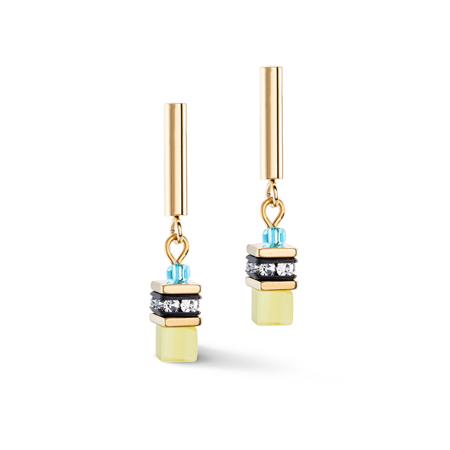 Boucles d'oreilles GeoCUBE® Lite Mini Rainbow
