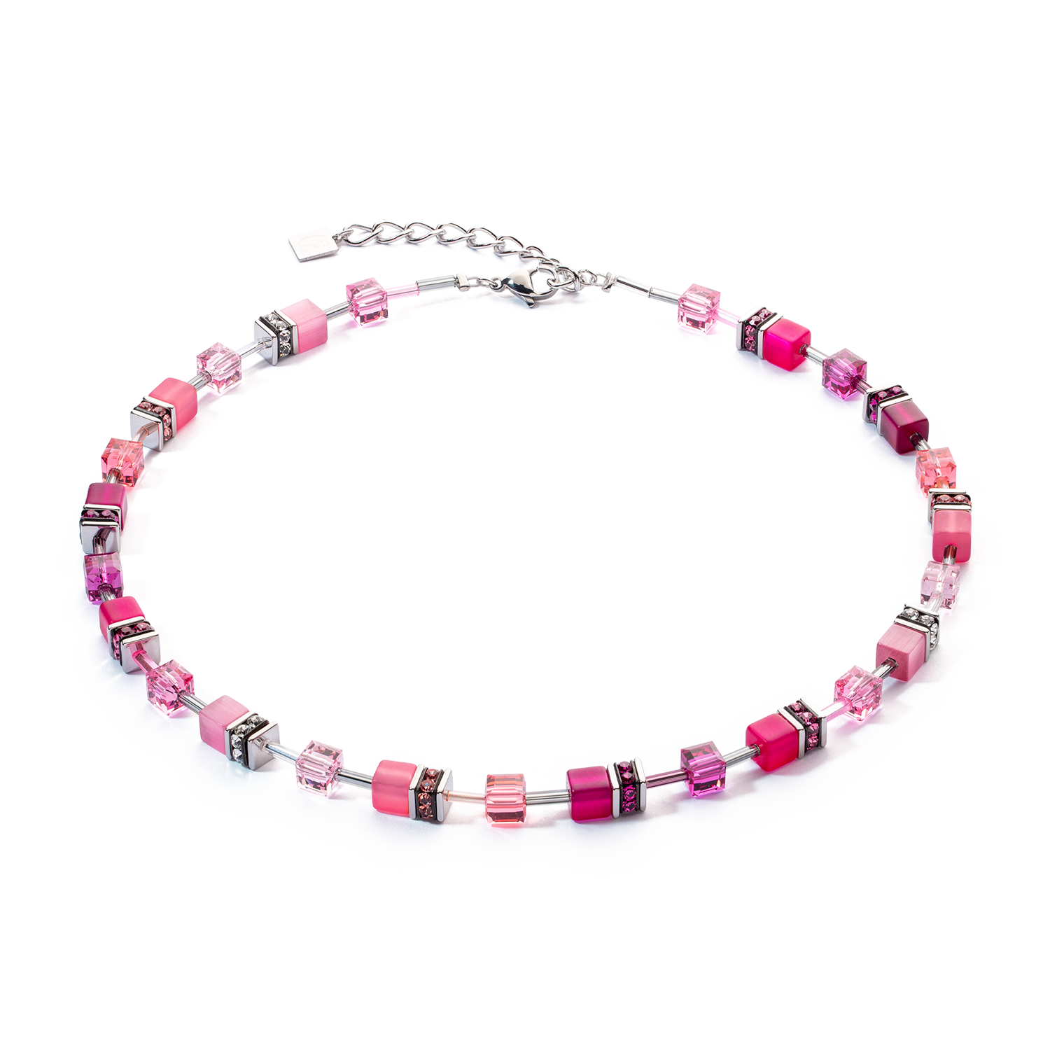 Collier GeoCUBE® Iconic Viva Magenta