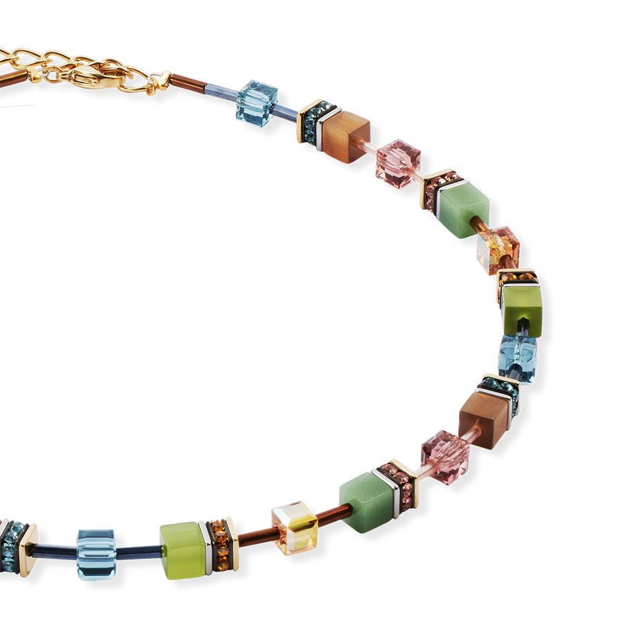 Collier GeoCUBE® Iconic Forest bicolor