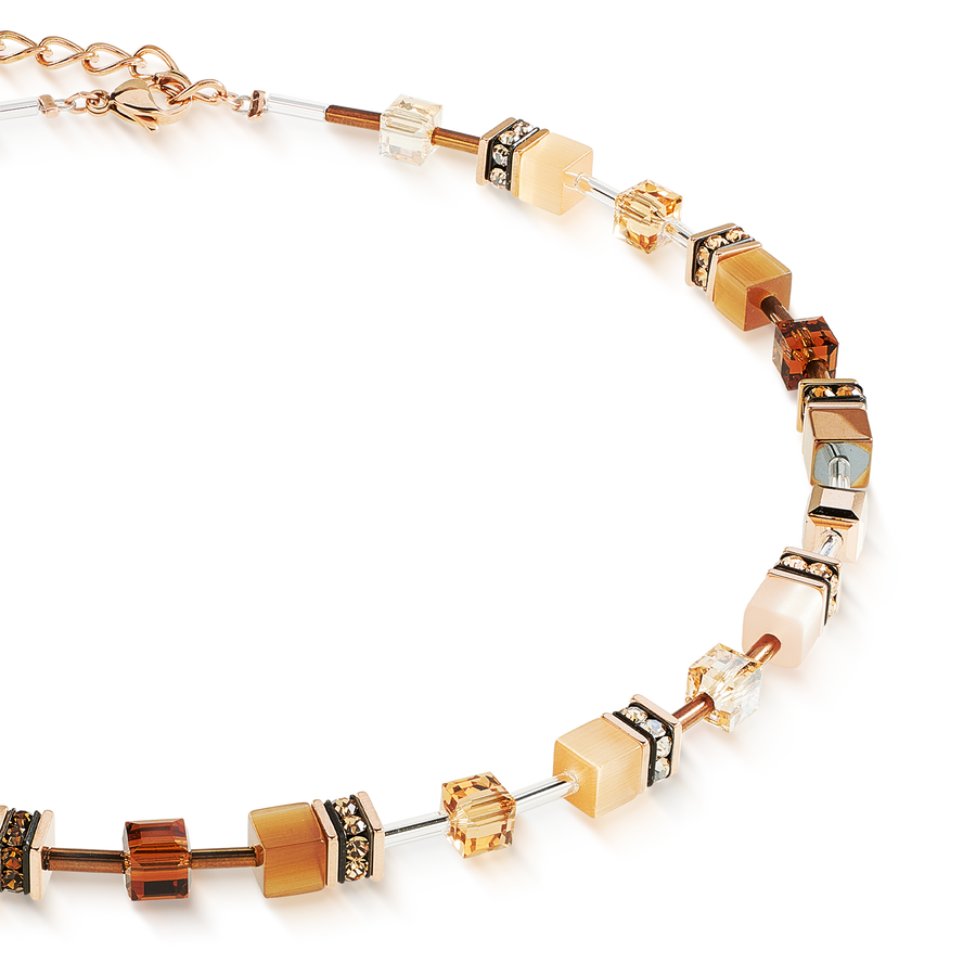 Collier GeoCUBE® Iconic Mocha Mousse