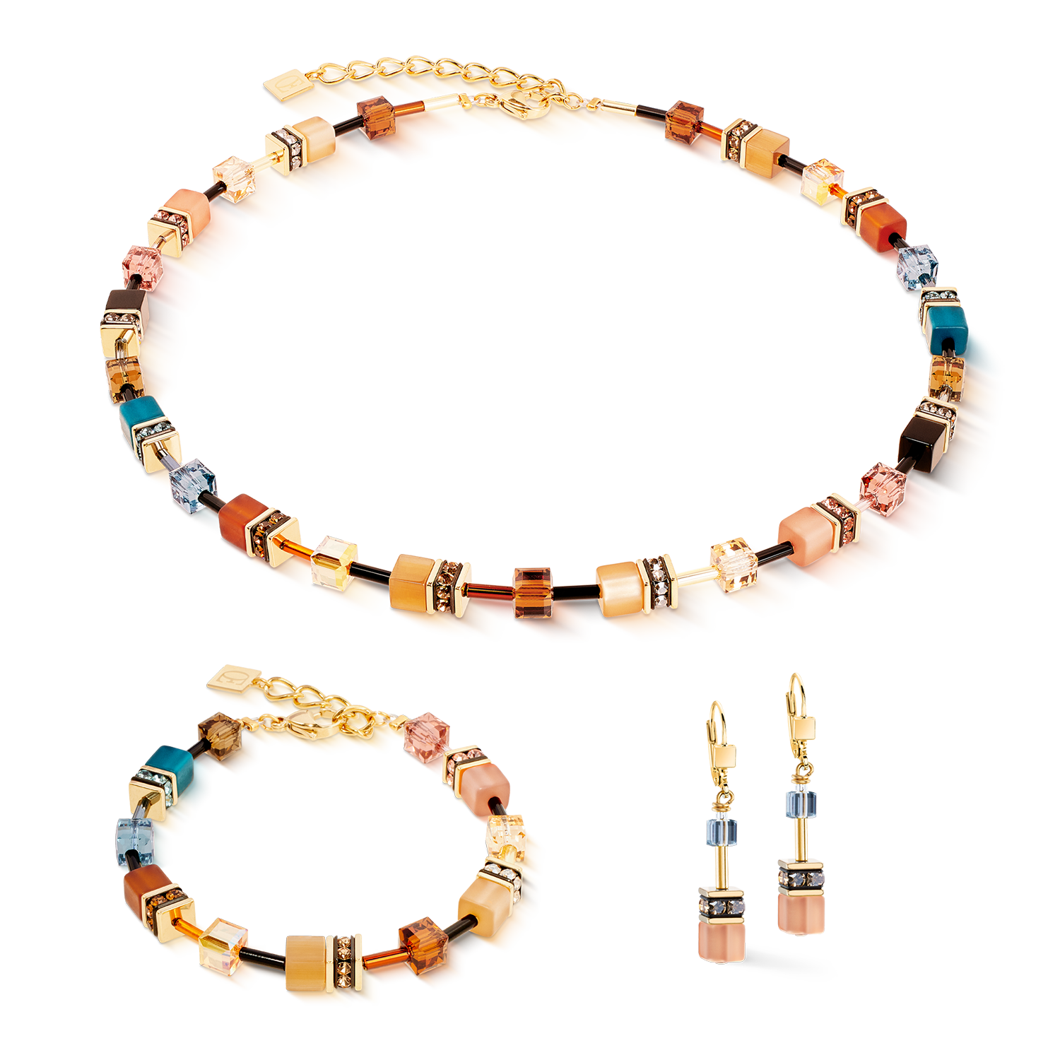 Collier GeoCUBE® Iconic Earth Mirage or