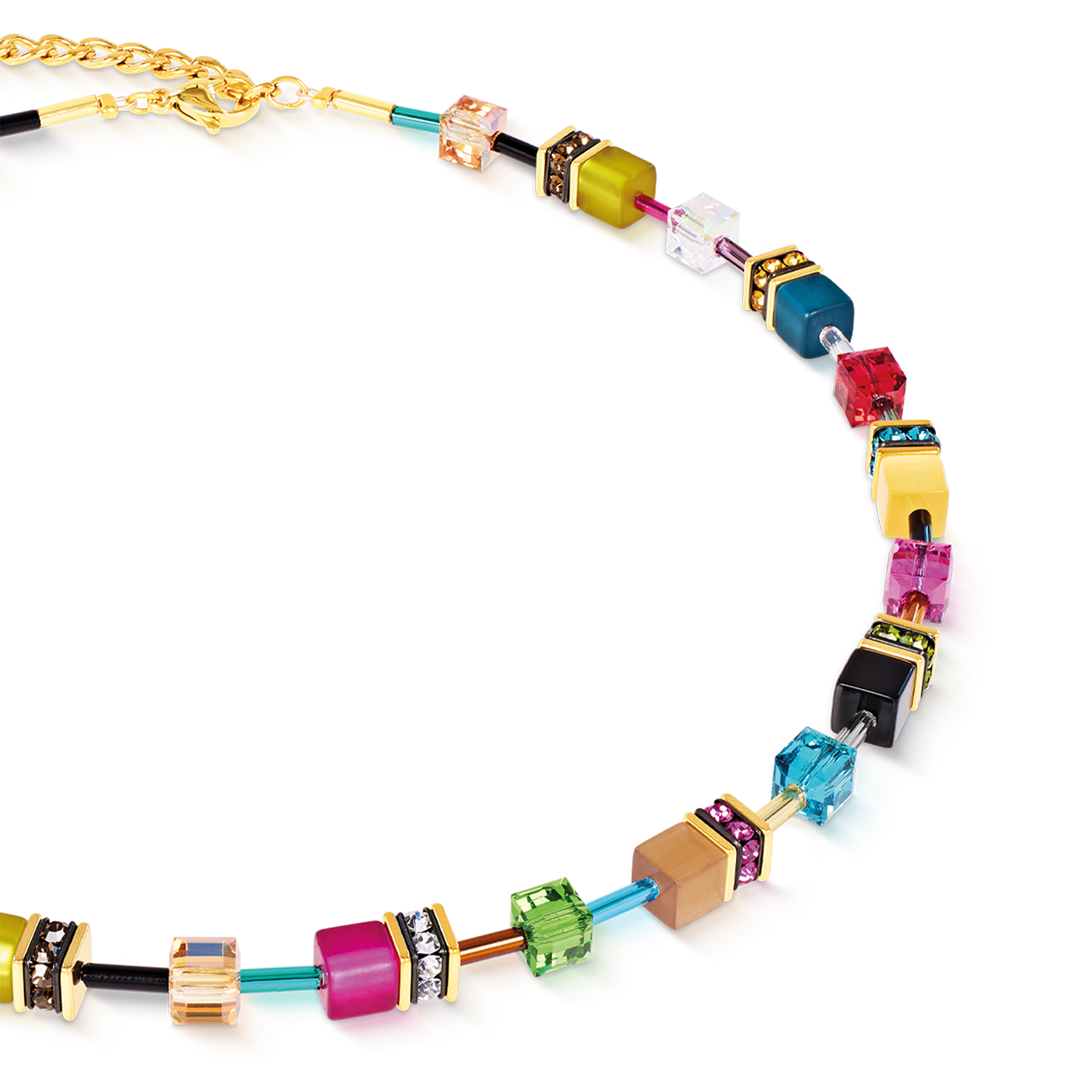 Collier GeoCUBE® Iconic Multicolor Joy or