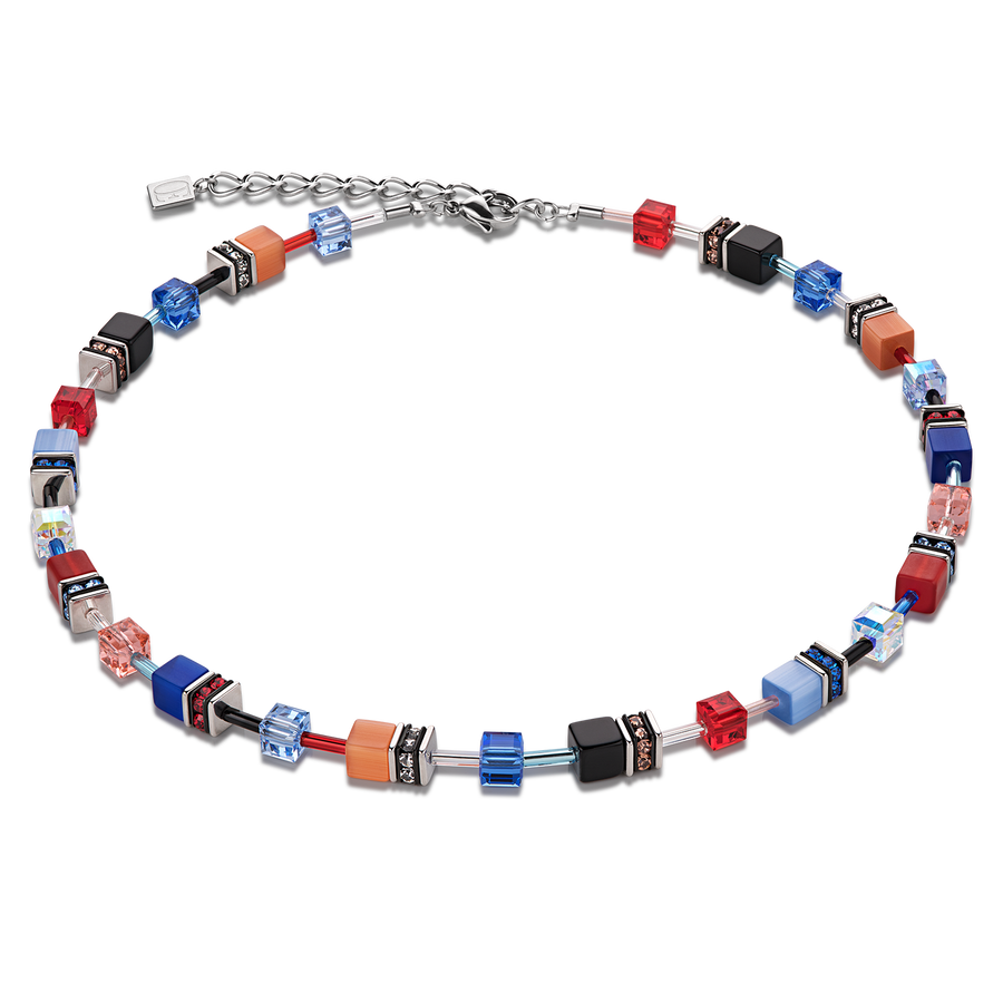 Collier GeoCUBE® multicolore motion
