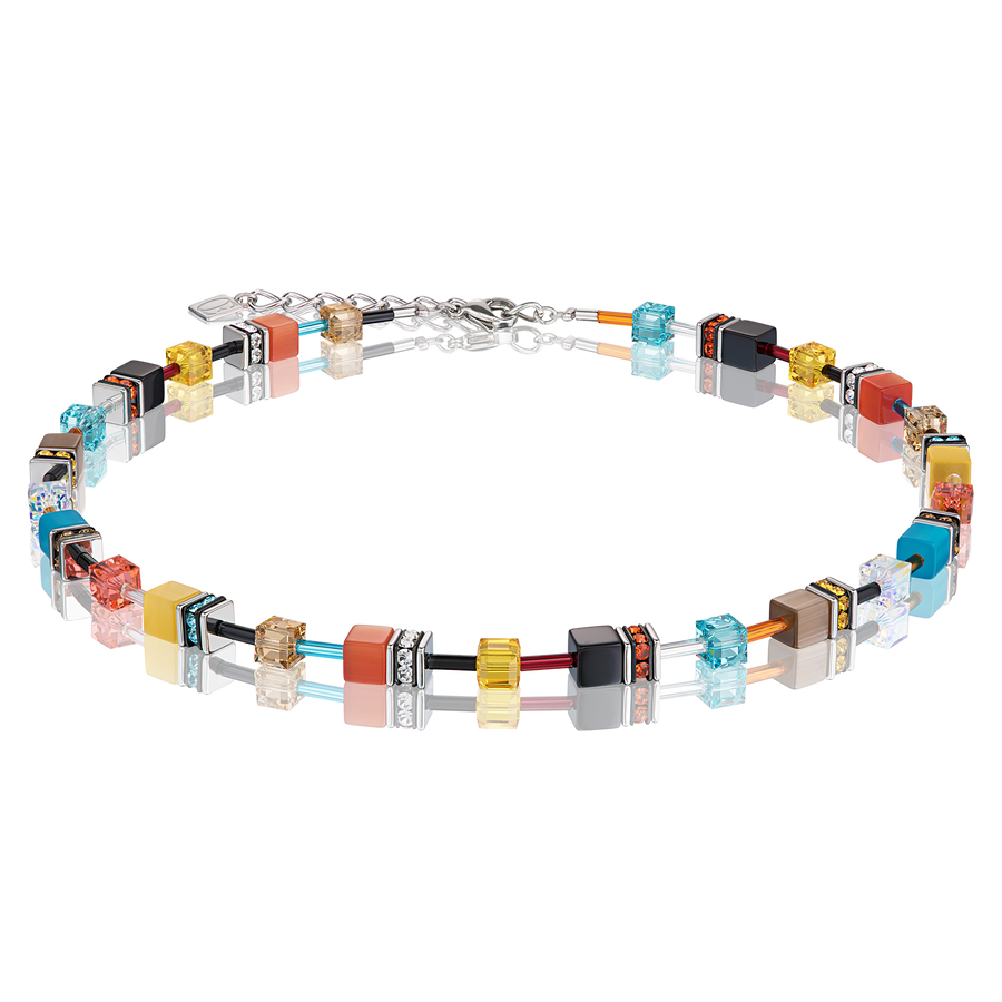 Collier GeoCUBE® multicolore daylight fresh