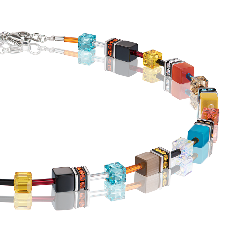 Collier GeoCUBE® multicolore daylight fresh