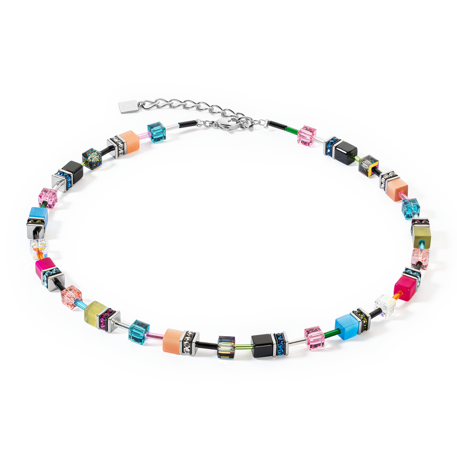 Collier GeoCUBE® Iconic Multicolore Fancy