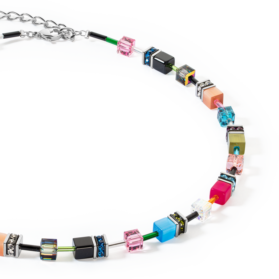 Collier GeoCUBE® Iconic Multicolore Fancy