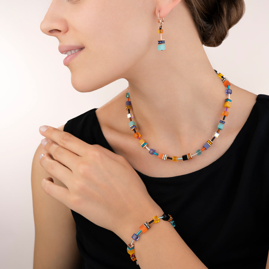 Collier GeoCUBE® multicolore Couture 2