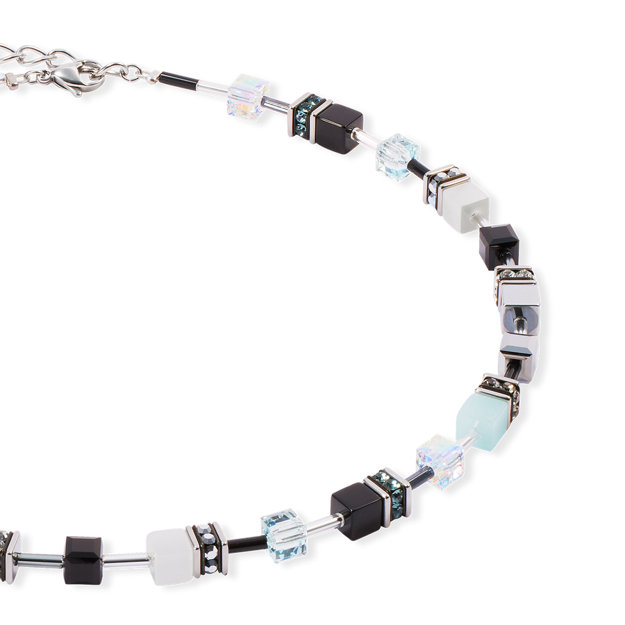 Collier GeoCUBE® Iconic Ice Serenity argent