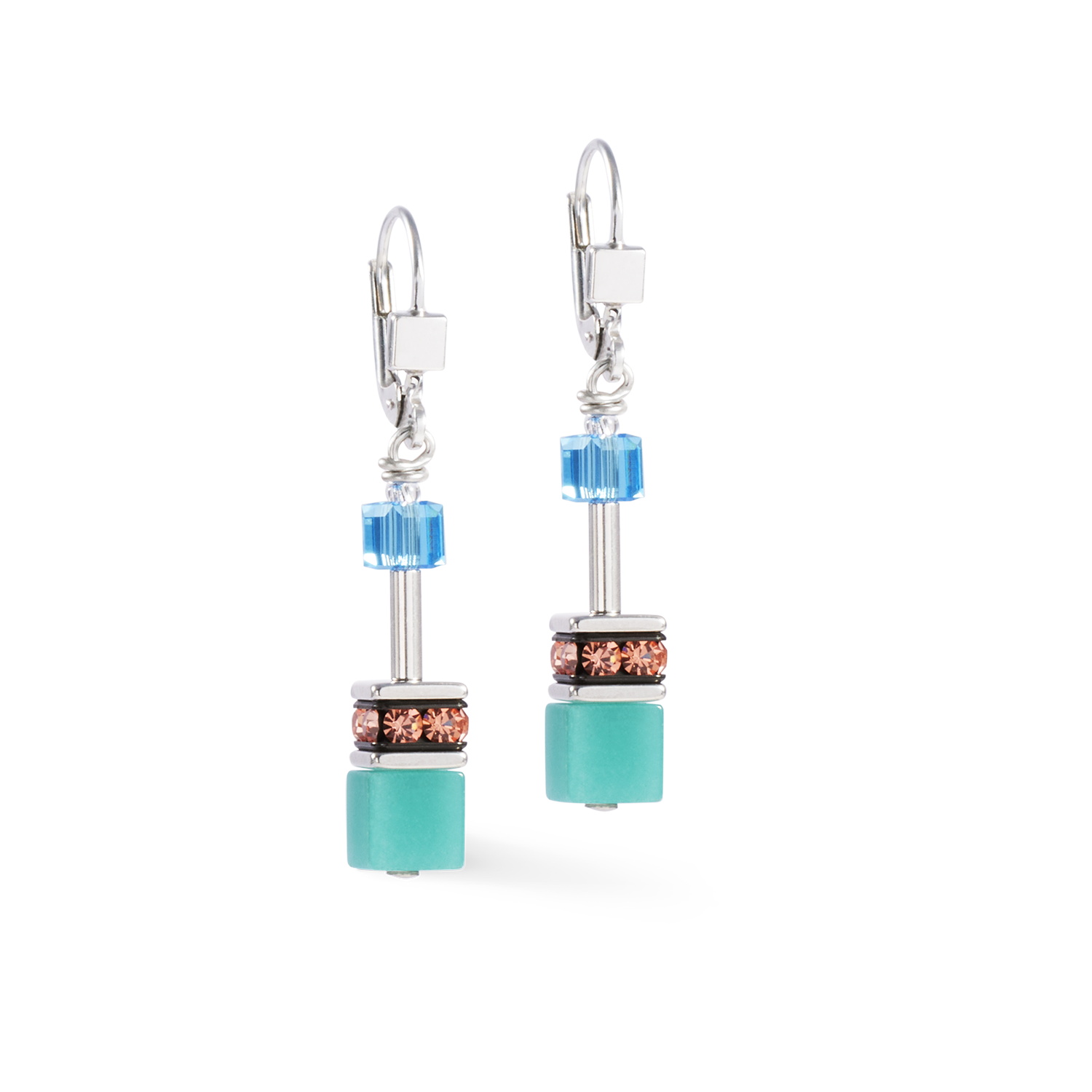 Boucles d'oreilles GeoCUBE® Iconic Magic argent