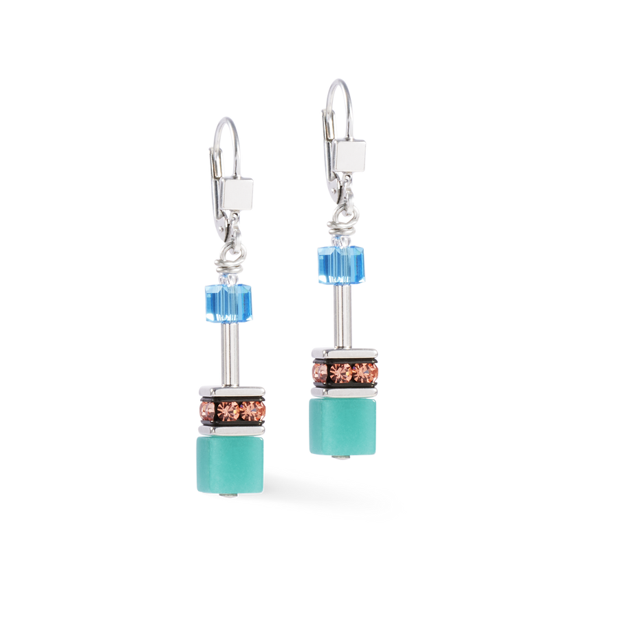 Boucles d'oreilles GeoCUBE® Iconic Magic argent