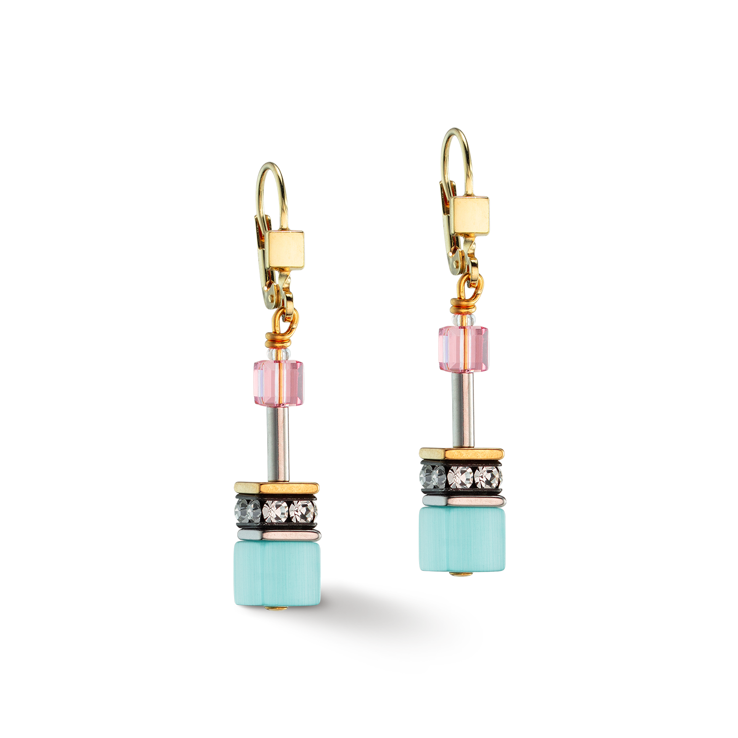 Boucles d'oreilles GeoCUBE® Iconic Gentle multicolore