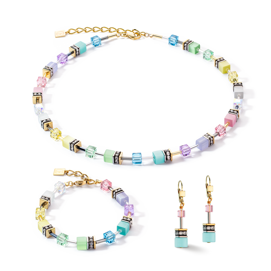 Boucles d'oreilles GeoCUBE® Iconic Gentle multicolore