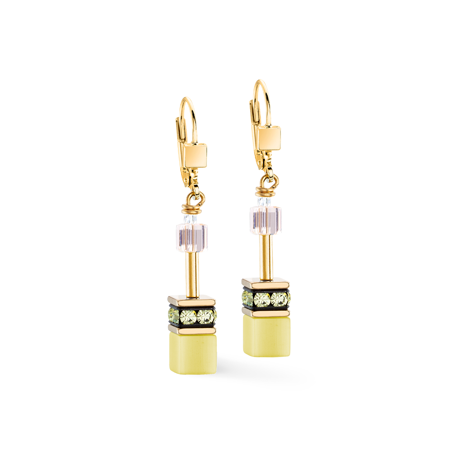 Boucles d'oreilles GeoCUBE® Iconic Olive Blossom