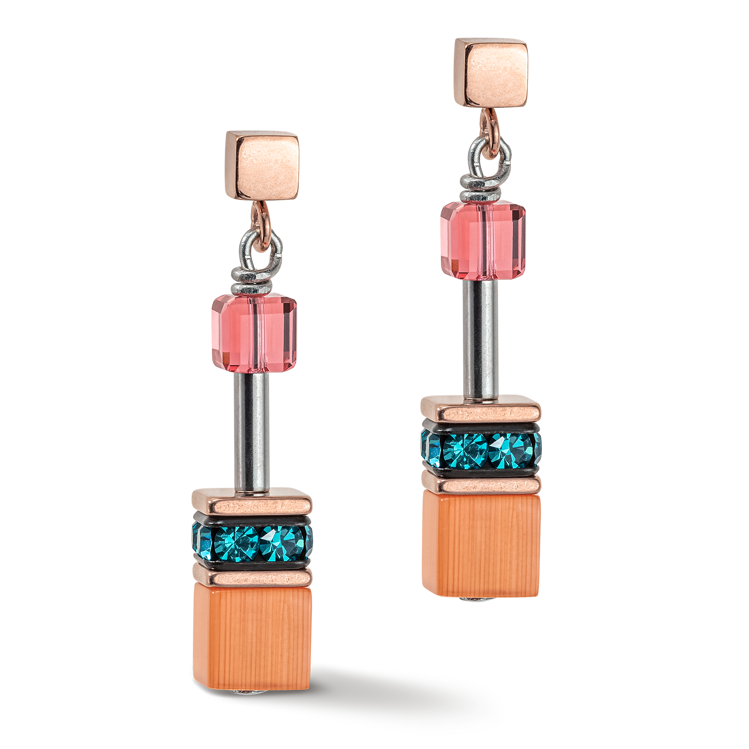 Boucles d'oreille GeoCUBE® Iconic Multicolour Expressive