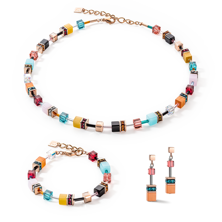 Boucles d'oreille GeoCUBE® Iconic Multicolour Expressive