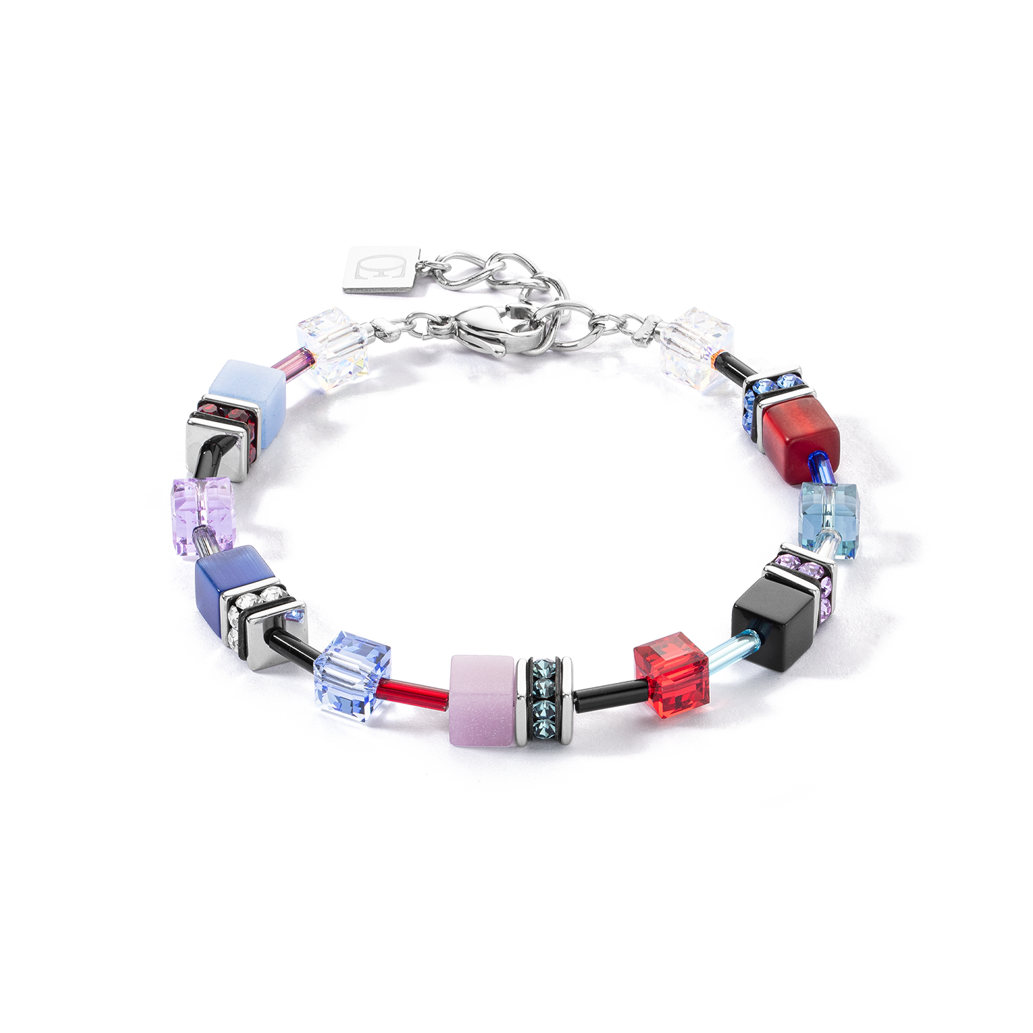 Bracelet GeoCUBE® Iconic argent-royal