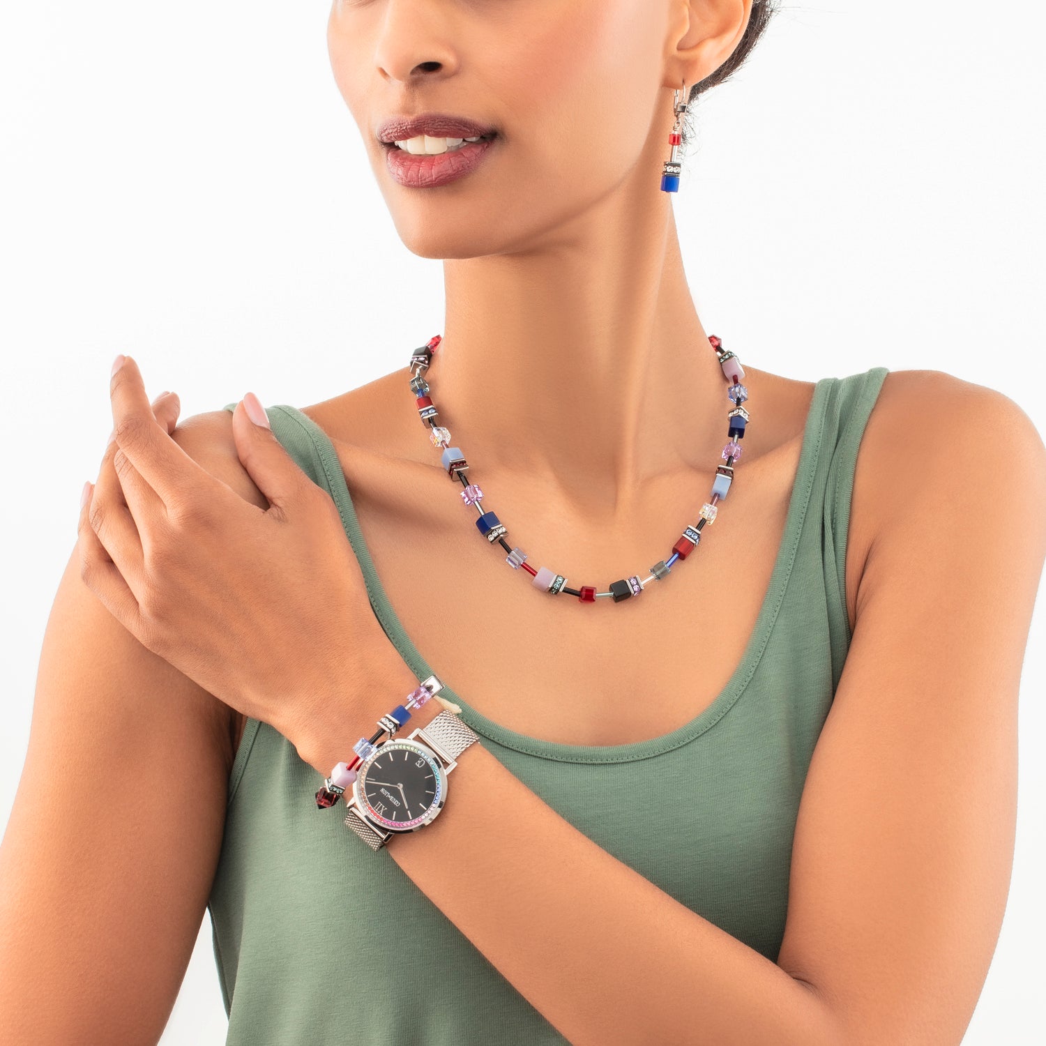 Bracelet GeoCUBE® Iconic argent-royal