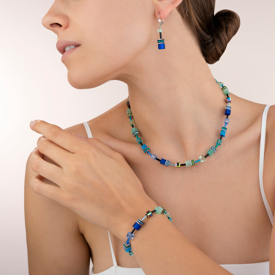 Bracelet GeoCUBE® bleu-vert