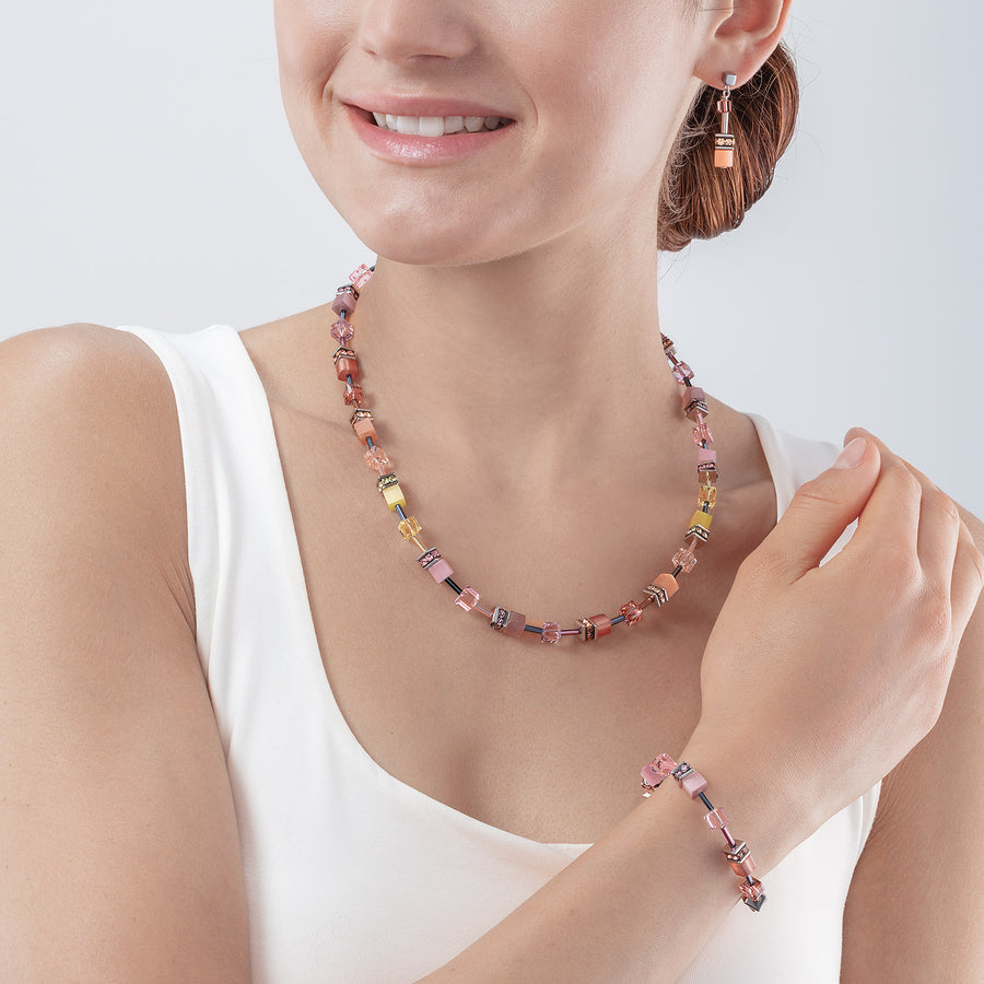 Bracelet GeoCUBE® Iconic Multicolour Vintage lilas-jaune