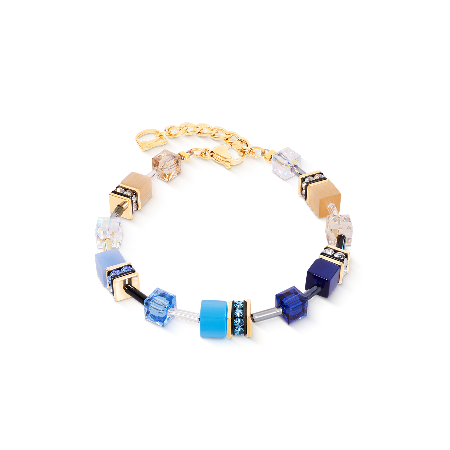 Bracelet GeoCUBE® Iconic Azure Glow or