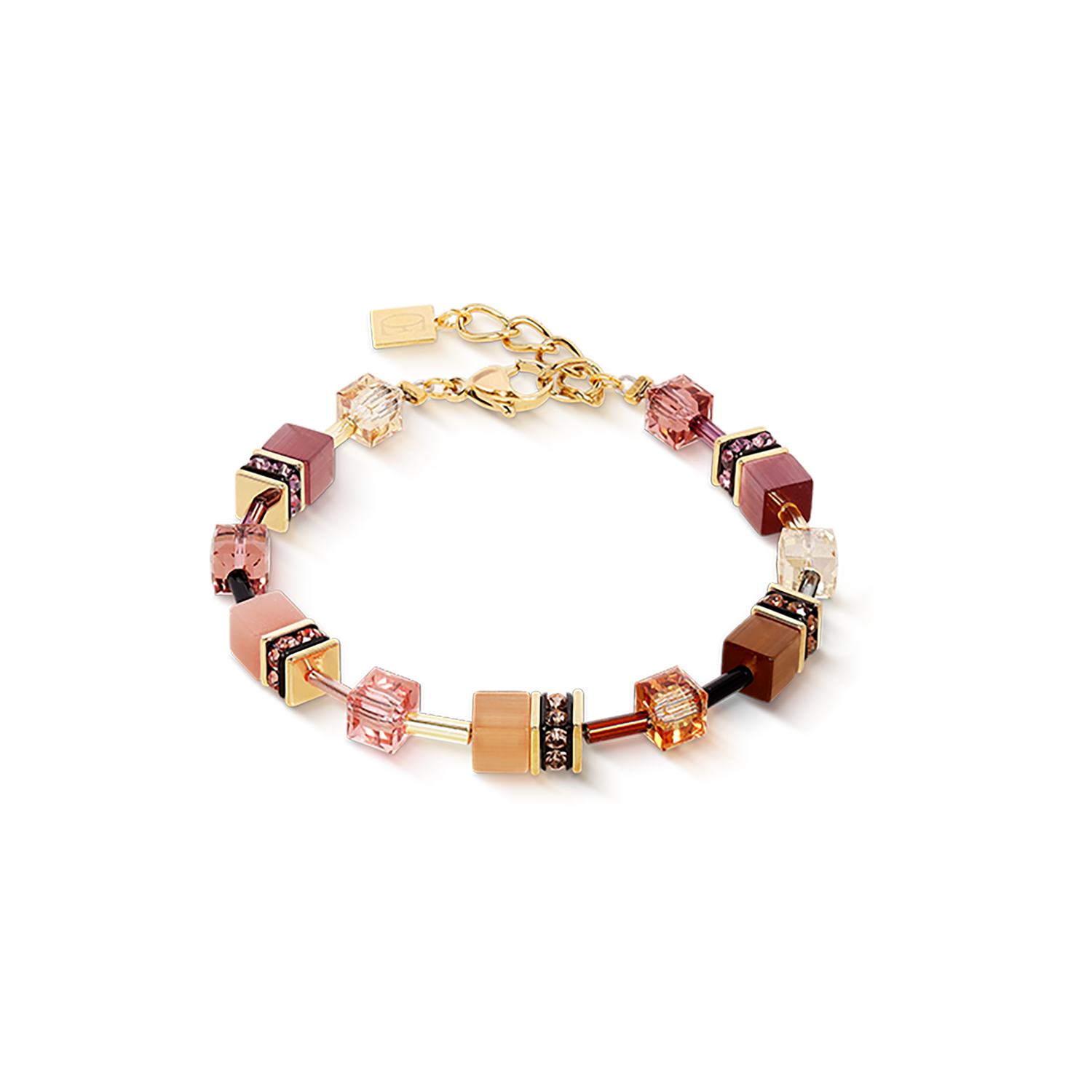 Bracelet GeoCUBE® Iconic golden Blush
