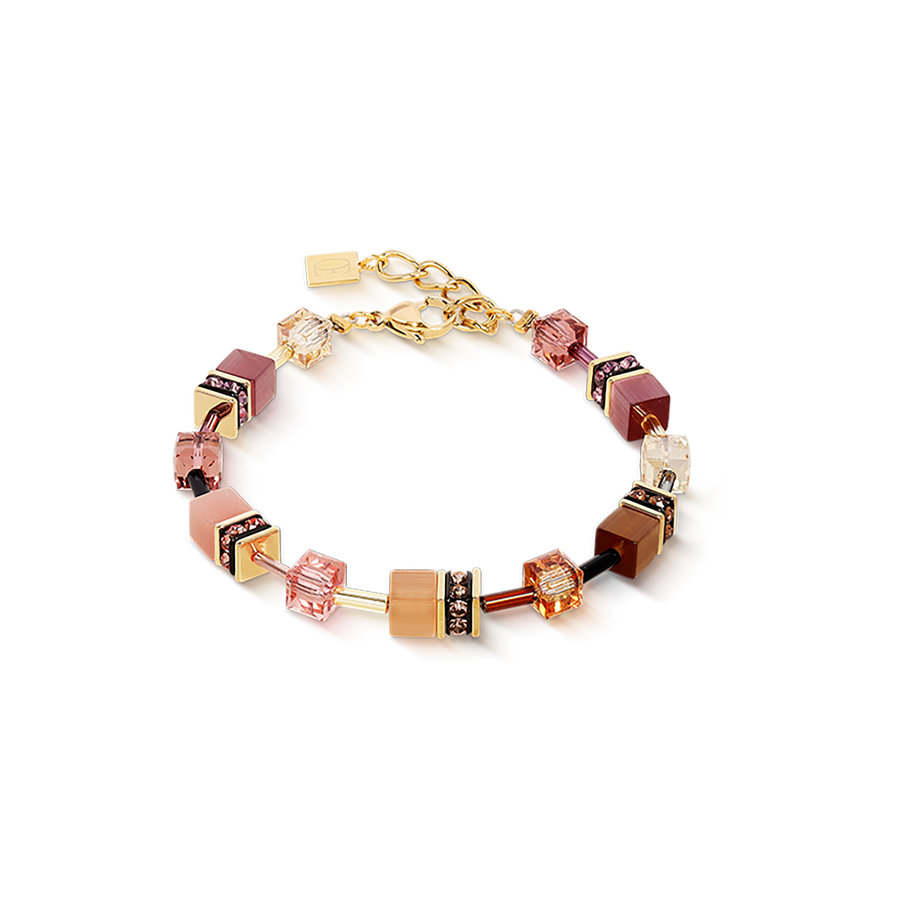 Bracelet GeoCUBE® Iconic golden Blush