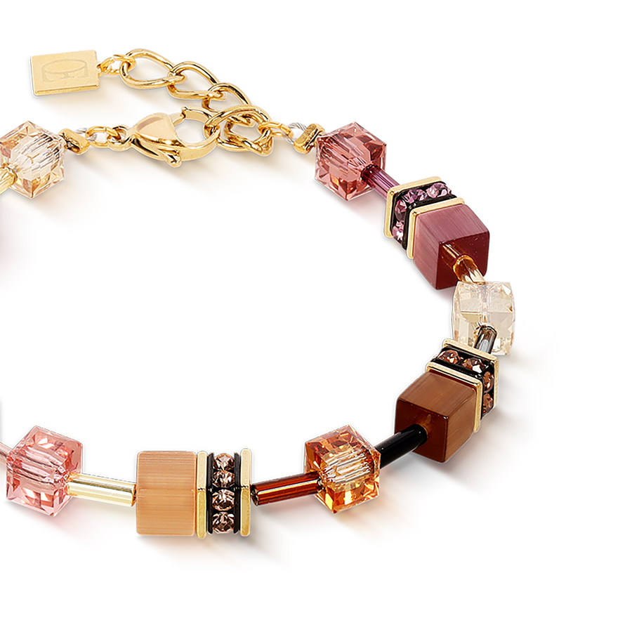 Bracelet GeoCUBE® Iconic golden Blush