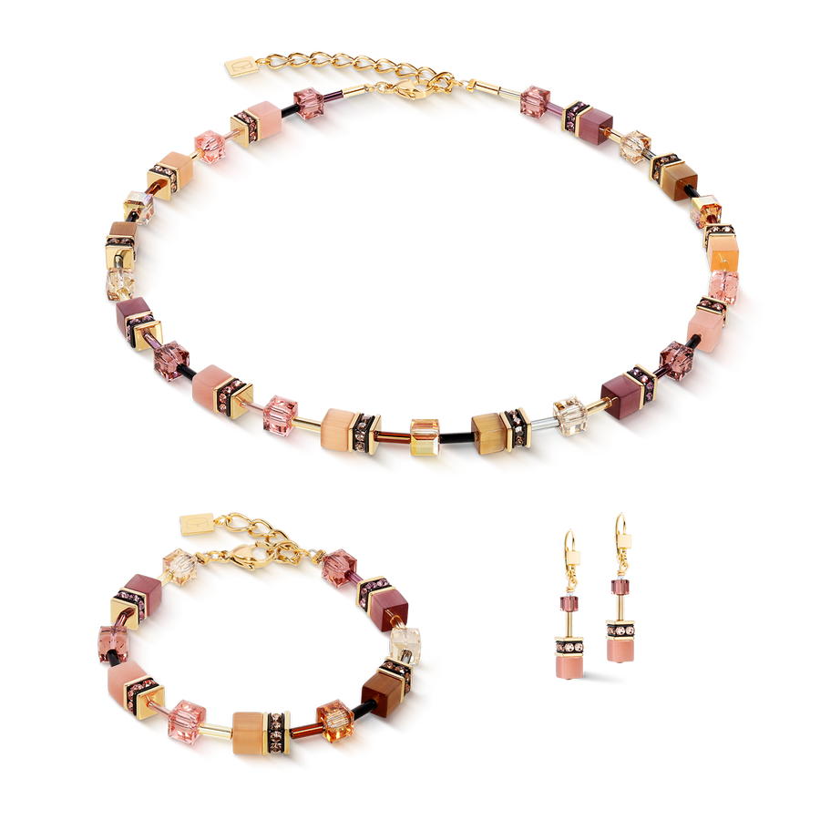 Bracelet GeoCUBE® Iconic golden Blush