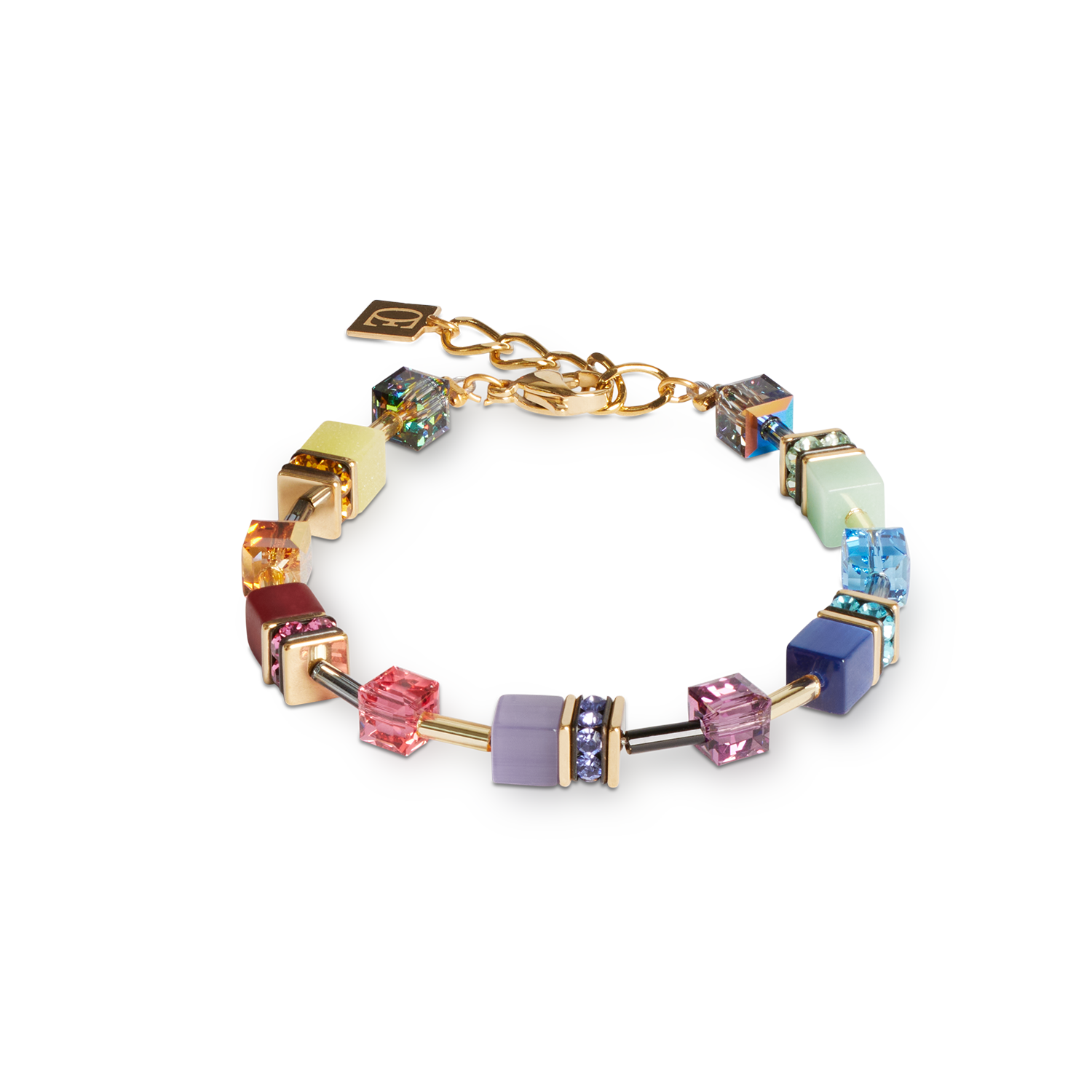 Bracelet GeoCUBE® Iconic Festive or-multicolore