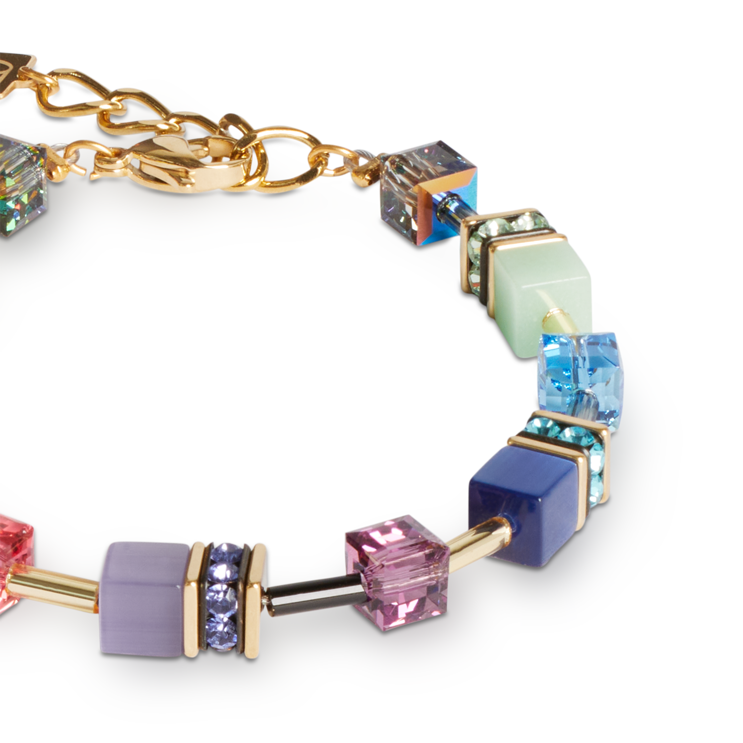 Bracelet GeoCUBE® Iconic Festive or-multicolore