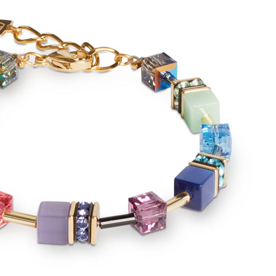 Bracelet GeoCUBE® Iconic Festive or-multicolore