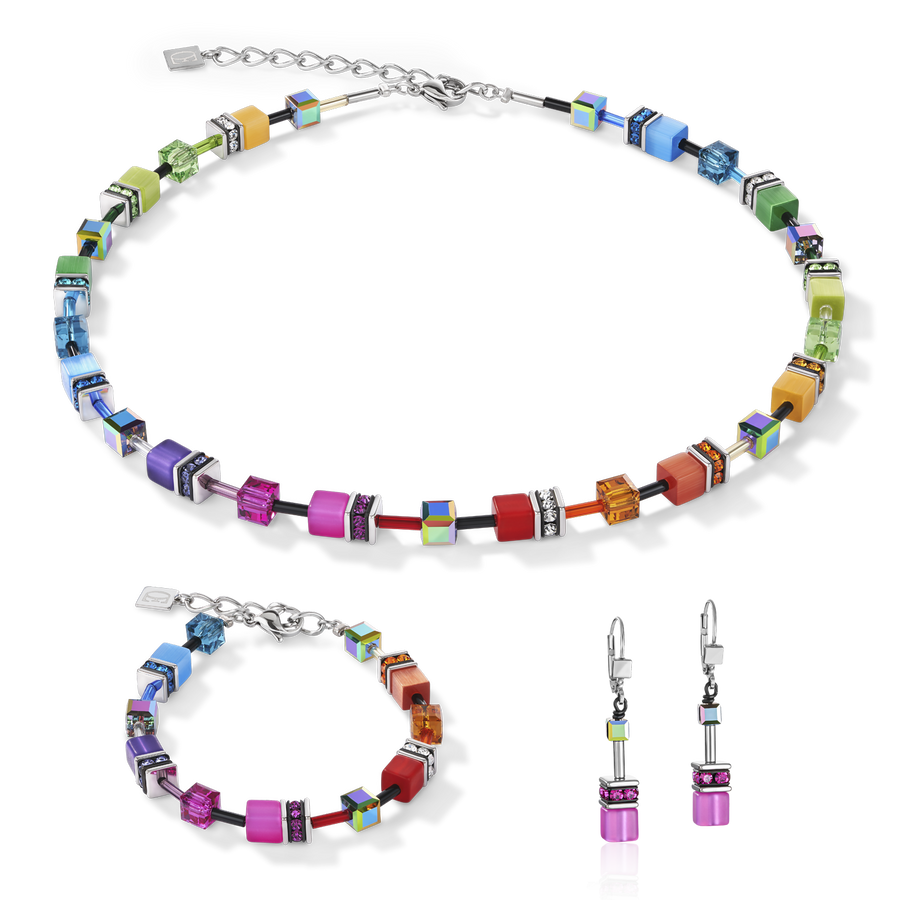 Bracelet GeoCUBE® multicolore rainbow