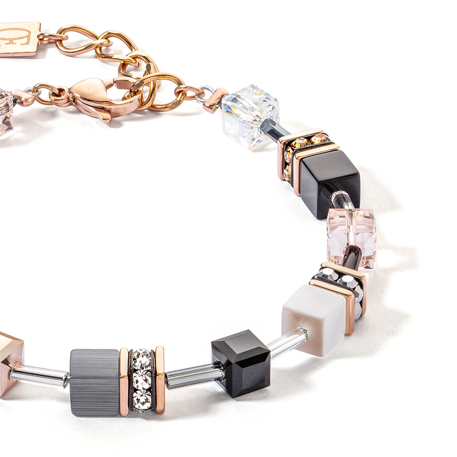 Bracelet GeoCUBE® Iconic or rose doux