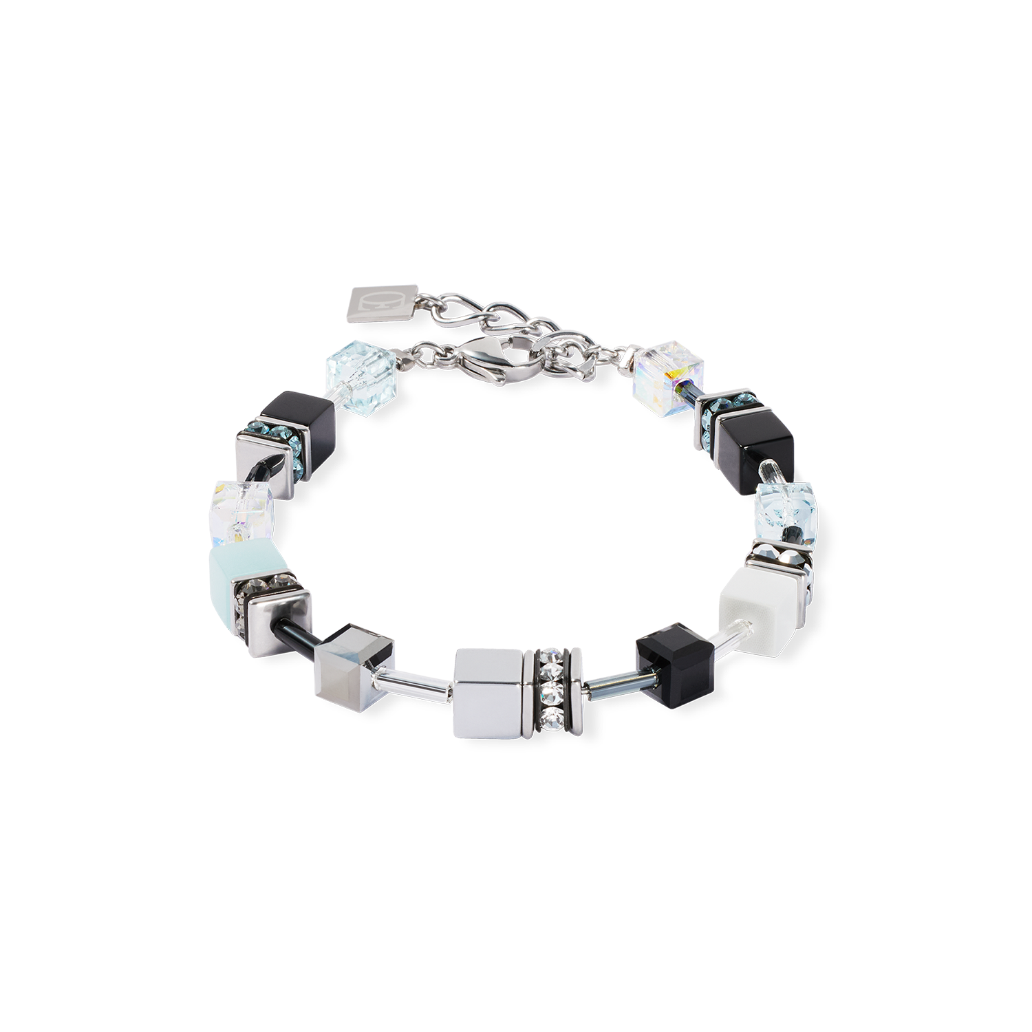 Bracelet GeoCUBE® Iconic Ice Serenity argent