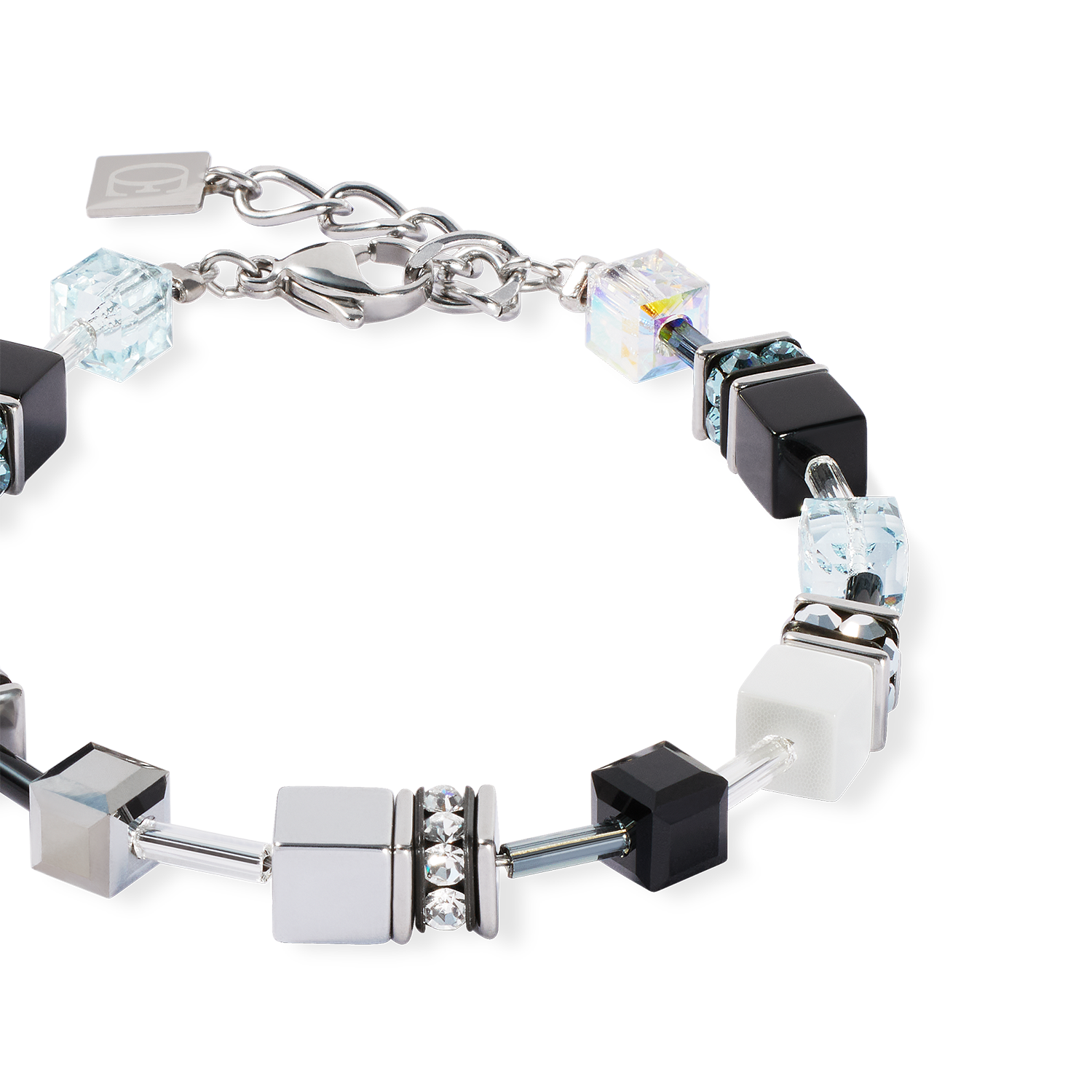 Bracelet GeoCUBE® Iconic Ice Serenity argent
