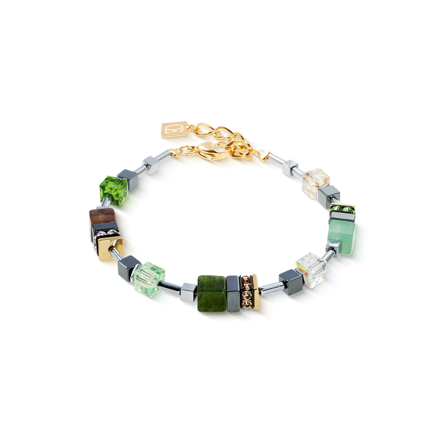 Bracelet GeoCUBE® Precious Motion Forest Light or