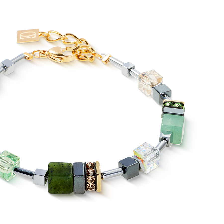 Bracelet GeoCUBE® Precious Motion Forest Light or