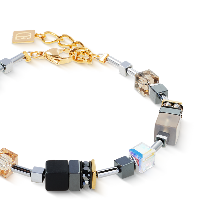 Bracelet GeoCUBE® Precious Motion Stone Whisper gold