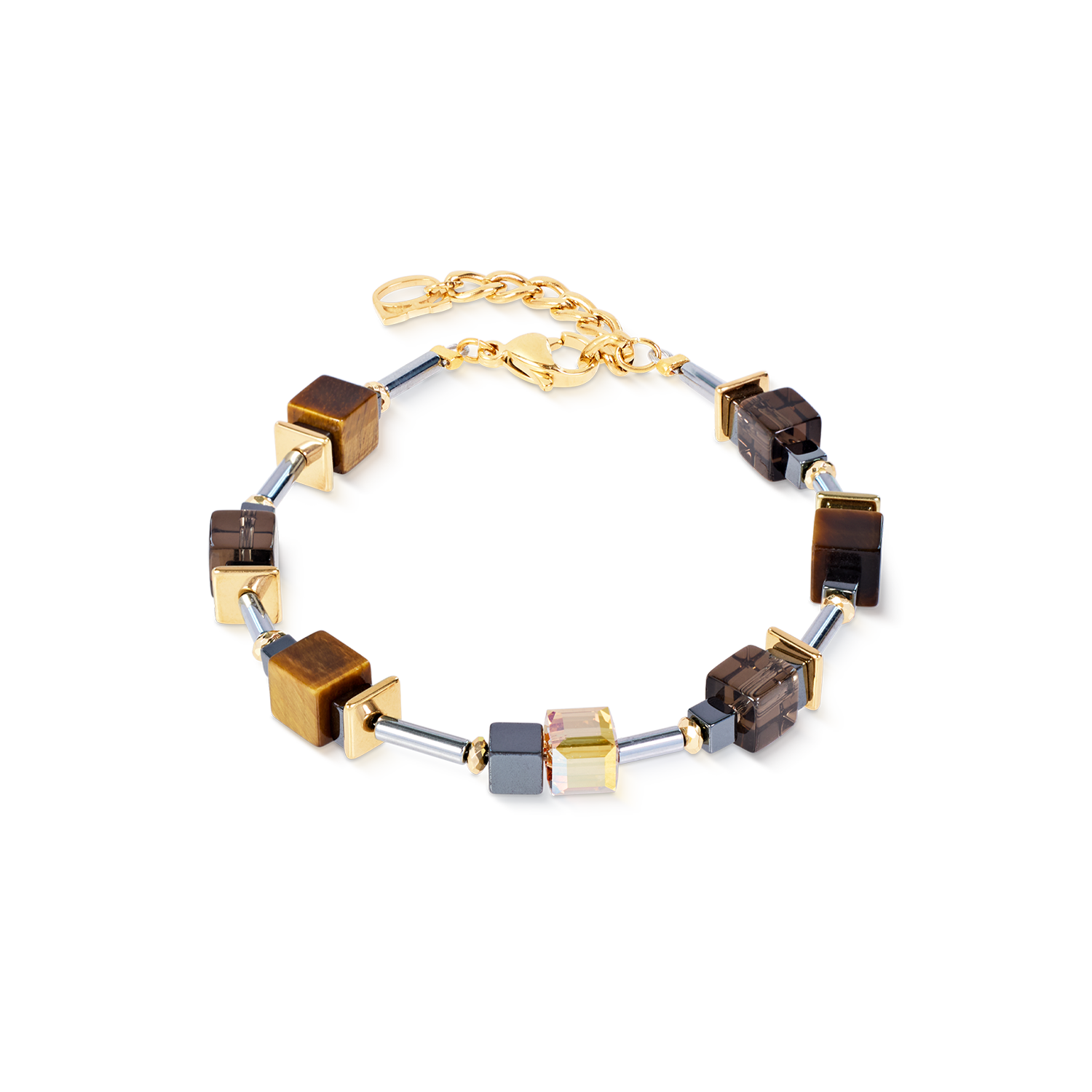 Bracelet Cube Duet Earth doré