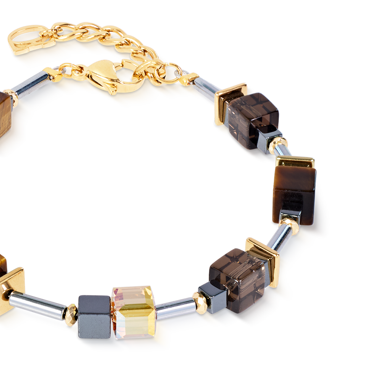 Bracelet Cube Duet Earth doré