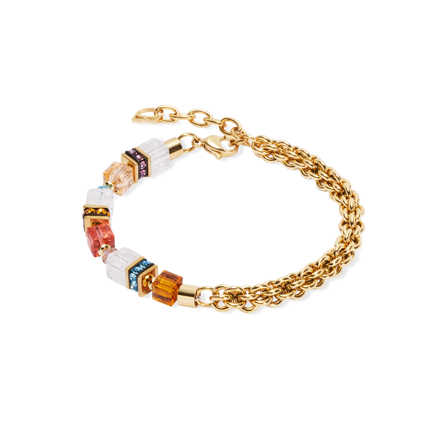 Bracelet GeoCUBE® Fusion Summer or-sunset