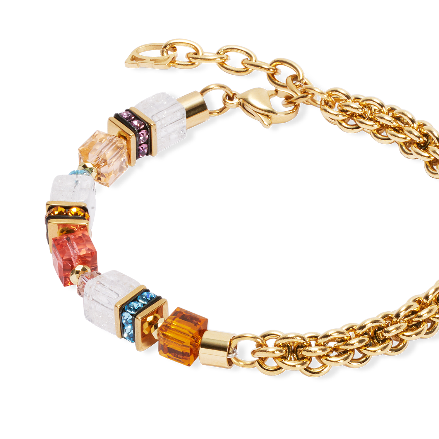 Bracelet GeoCUBE® Fusion Summer or-sunset