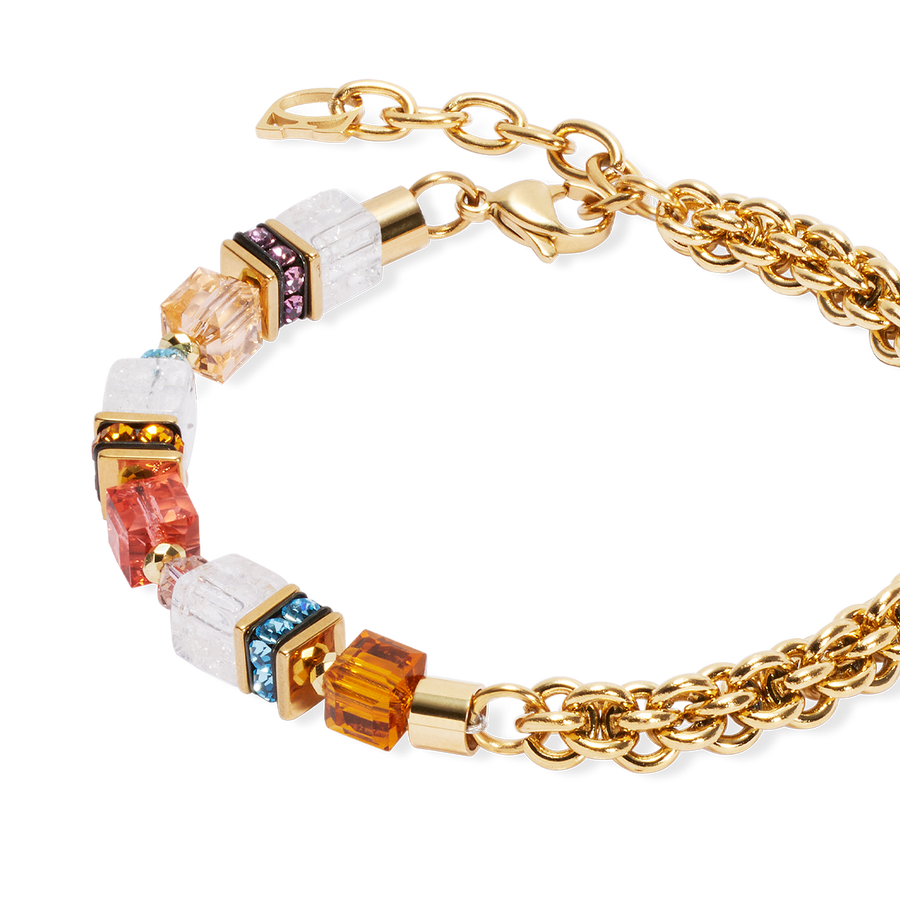 Bracelet GeoCUBE® Fusion Summer or-sunset